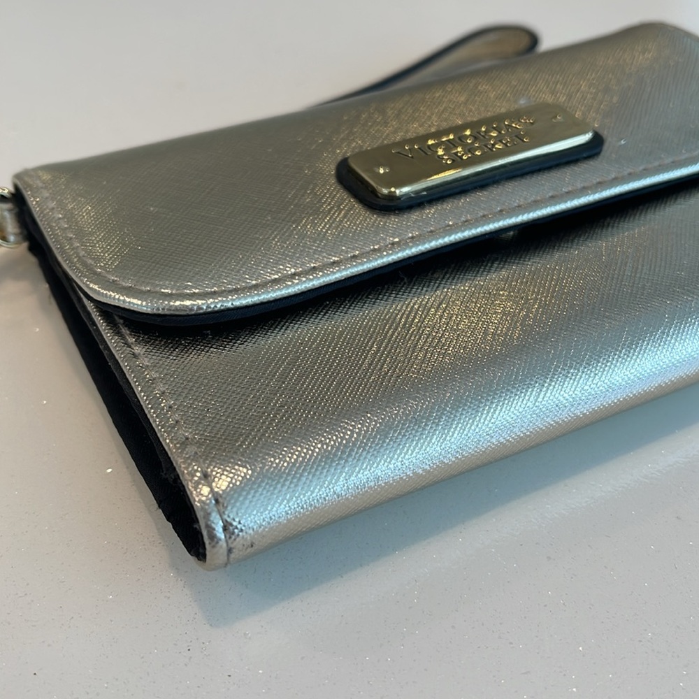 Victoria's Secret gold metallic wristlet